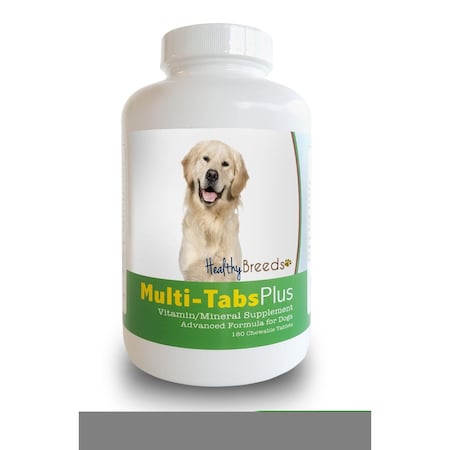 Healthy Breeds Golden Retriever Multi-Tabs Plus Chewable Tablets, 180PK 840235140240